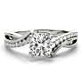 Cadenza Cushion Cut Lab-Grown Diamond Ring - Side View