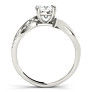 Cadenza Cushion Cut Lab-Grown Diamond Ring - View 2 - Vowmira lab-grown diamond jewelry