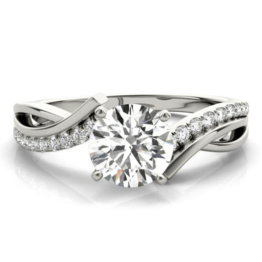 Cadenza Princess Cut Lab-Grown Diamond Ring - Main View - Vowmira lab-grown diamond jewelry