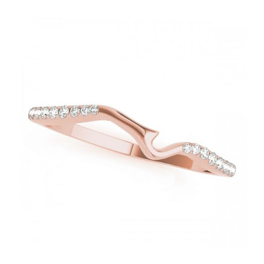 Cadenza Lab-Grown Diamond Band - Main View - Vowmira lab-grown diamond jewelry