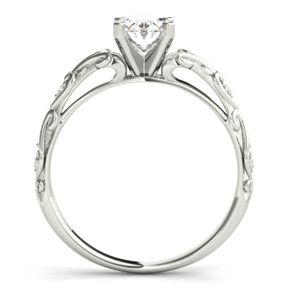 Luisant Oval Lab-Grown Diamond Ring - Detail View
