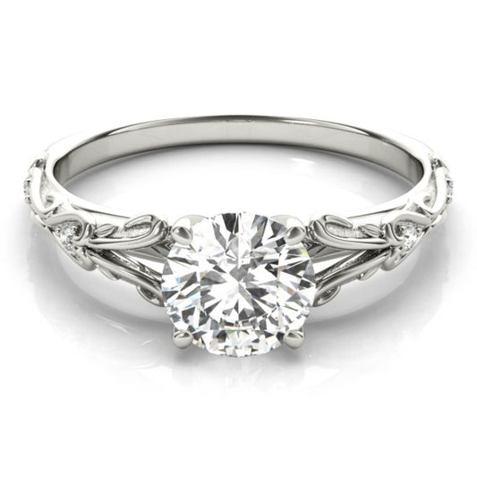 Luisant Heart Cut Lab-Grown Diamond Ring - Main View - Vowmira lab-grown diamond jewelry