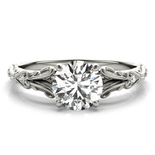 Luisant Cushion Cut Lab-Grown Diamond Ring - Main View - Vowmira lab-grown diamond jewelry