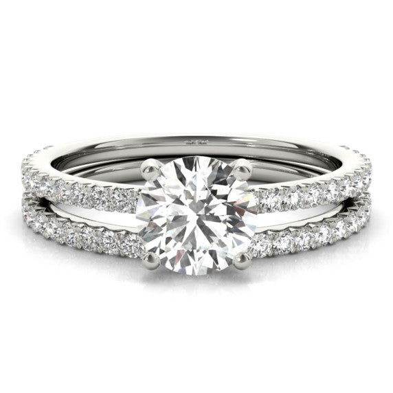 Charmant Lab-Grown Diamond Bridal Set - Main View