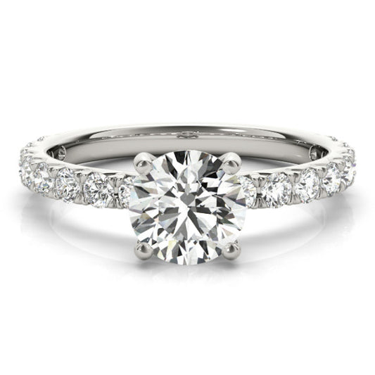 Seagrass Lab-Grown Diamond Ring - Main View - Vowmira lab-grown diamond jewelry
