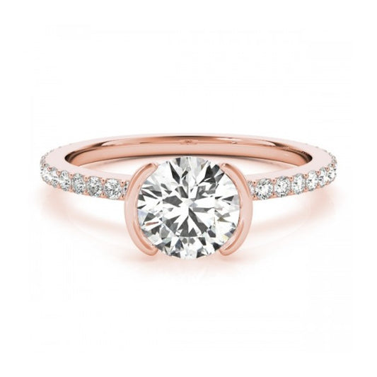 Lumiere Lab-Grown Diamond Ring - Main View - Vowmira lab-grown diamond jewelry