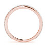 Lumiere Lab-Grown Diamond Band - Side View