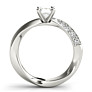 Sirena Emerald Cut Lab-Grown Diamond Ring - View 2