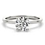 Caroline Lab-Grown Diamond Ring - Side View - Vowmira lab-grown diamond jewelry
