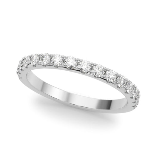 Linnea Lab-Grown Diamond Band - Main View - Vowmira lab-grown diamond jewelry
