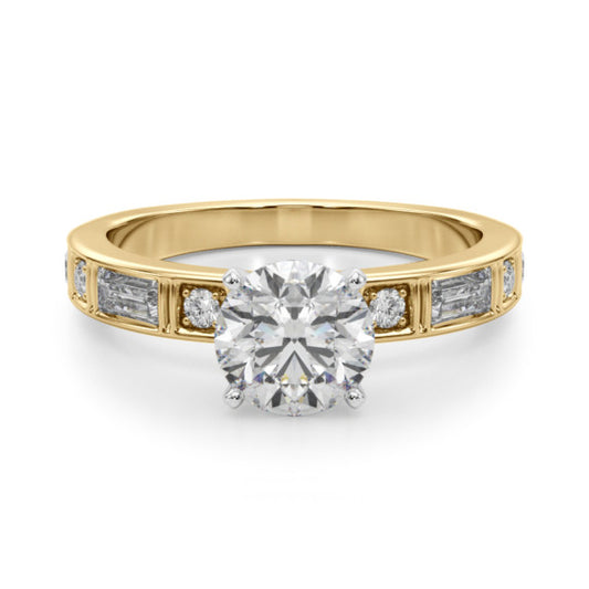 Zephyr Lab-Grown Diamond Ring - Main View - Vowmira lab-grown diamond jewelry