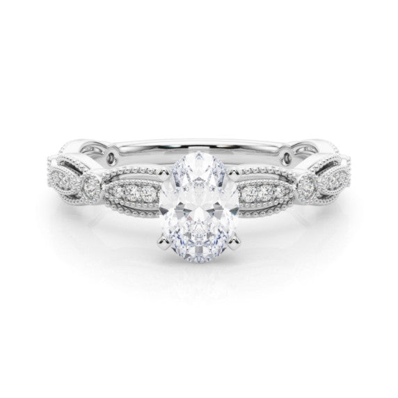 Mirabelle Oval Lab-Grown Diamond Ring - Main View