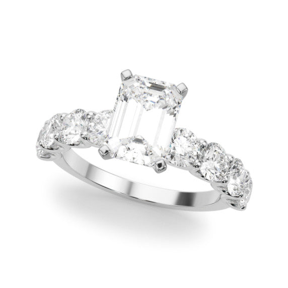 Grand Cynthia Lab-Grown Diamond Ring - Main View - Vowmira lab-grown diamond jewelry