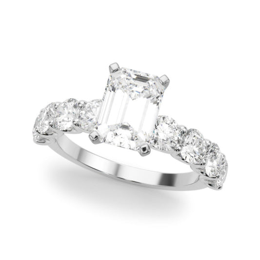 Grand Cynthia Lab-Grown Diamond Ring - Main View - Vowmira lab-grown diamond jewelry