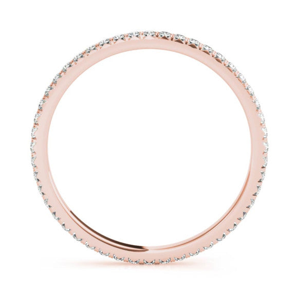 Mae Eternity Lab-Grown Diamond Band - Detail View