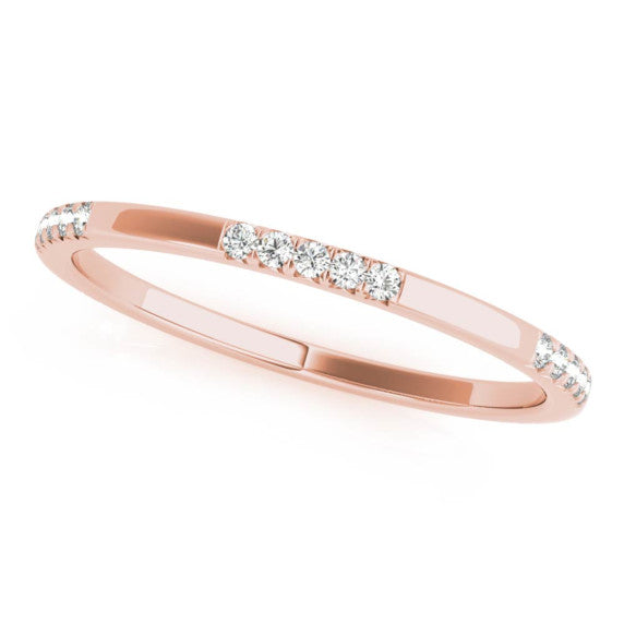 Sloane Lab-Grown Diamond Band - Main View - Vowmira lab-grown diamond jewelry
