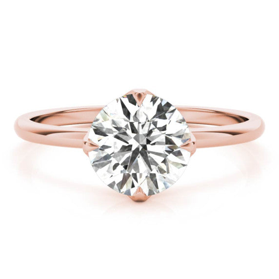 Cora Halo Lab-Grown Diamond Ring - Main View - Vowmira lab-grown diamond jewelry
