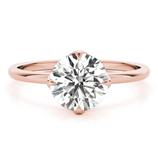 Cora Halo Lab-Grown Diamond Ring - Main View - Vowmira lab-grown diamond jewelry