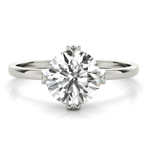 Jade Lab-Grown Diamond Ring - Main View - Vowmira lab-grown diamond jewelry