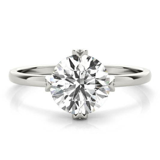 Jade Lab-Grown Diamond Ring - Main View - Vowmira lab-grown diamond jewelry