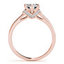Chevron Lab-Grown Diamond Ring - Side View