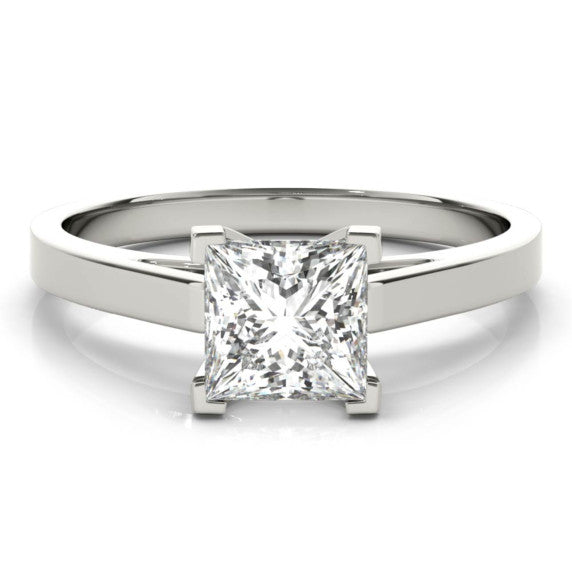 Colonial Princess Cut Lab-Grown Diamond Ring - Main View