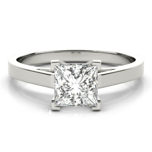 Colonial Princess Cut Lab-Grown Diamond Ring - Main View - Vowmira lab-grown diamond jewelry