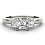 Bettina Solitaire Lab-Grown Diamond Ring - Side View - Vowmira lab-grown diamond jewelry