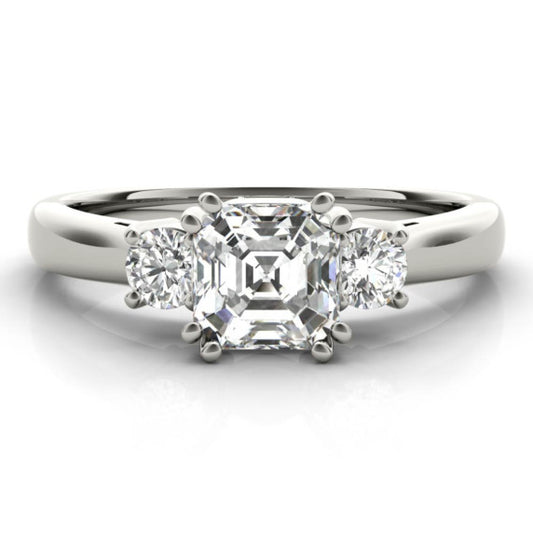 Bettina Solitaire Lab-Grown Diamond Ring - Main View - Vowmira lab-grown diamond jewelry