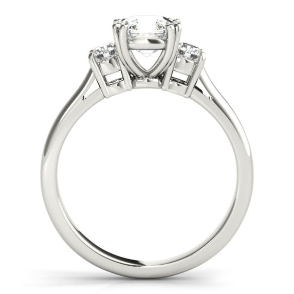 Bettina Solitaire Lab-Grown Diamond Ring - Detail View - Vowmira lab-grown diamond jewelry