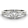 Bettina Oval Lab-Grown Diamond Ring - Side View