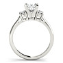 Bettina Princess Cut Lab-Grown Diamond Ring - View 2 - Vowmira lab-grown diamond jewelry