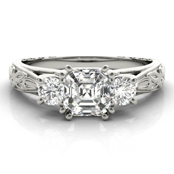 Madrid Solitaire Lab-Grown Diamond Ring - Main View - Vowmira lab-grown diamond jewelry