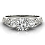 Madrid Cushion Cut Lab-Grown Diamond Ring - Side View