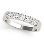 3/4 CT. TW. Common Prong 5 Stone Lab-Grown Diamond Ring - View 2 - Vowmira lab-grown diamond jewelry