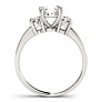 Denmark Three-Stone Lab-Grown Diamond Ring - View 2