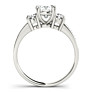 Denmark Cushion Cut Lab-Grown Diamond Ring - View 2 - Vowmira lab-grown diamond jewelry