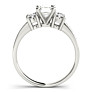 Denmark Emerald Cut Lab-Grown Diamond Ring - View 2