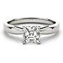Aria Asscher Cut Lab-Grown Diamond Ring - View 2 - Vowmira lab-grown diamond jewelry