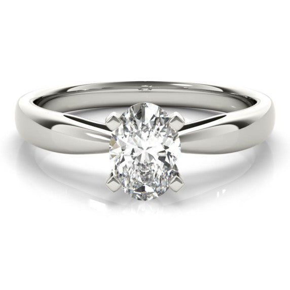 Aria Oval Lab-Grown Diamond Ring - Main View - Vowmira lab-grown diamond jewelry