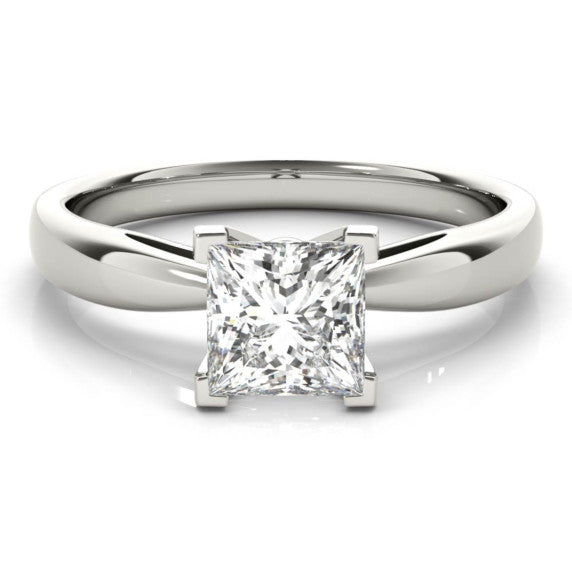Aria Princess Cut Lab-Grown Diamond Ring - Main View - Vowmira lab-grown diamond jewelry