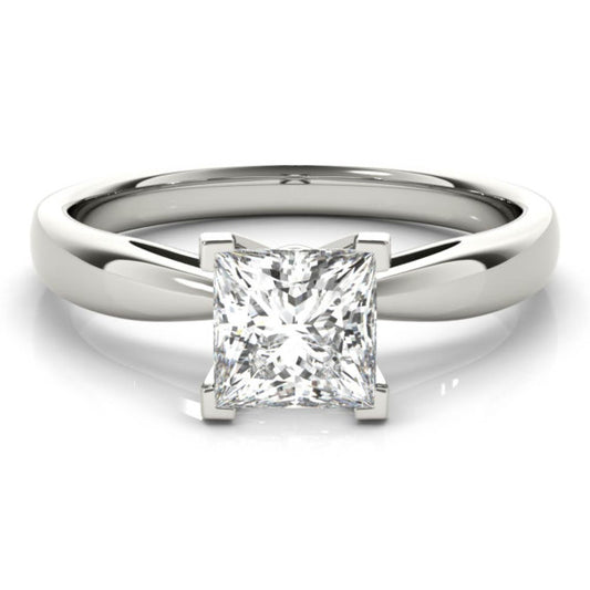 Aria Princess Cut Lab-Grown Diamond Ring - Main View - Vowmira lab-grown diamond jewelry