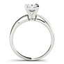 Aria Princess Cut Lab-Grown Diamond Ring - Side View - Vowmira lab-grown diamond jewelry