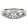 Dublin Lab-Grown Diamond Ring - Side View - Vowmira lab-grown diamond jewelry