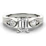 Dublin Lab-Grown Diamond Ring - Side View - Vowmira lab-grown diamond jewelry