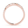 Infinity Lab-Grown Diamond Band - Side View