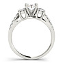 Cleopatra Oval Lab-Grown Diamond Ring - View 2 - Vowmira lab-grown diamond jewelry