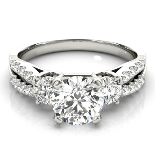 Cleopatra Cushion Cut Lab-Grown Diamond Ring - Main View - Vowmira lab-grown diamond jewelry