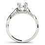 Private Garden Asscher Cut Lab-Grown Diamond Ring - Side View