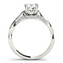 Private Garden Cushion Cut Lab-Grown Diamond Ring - Side View